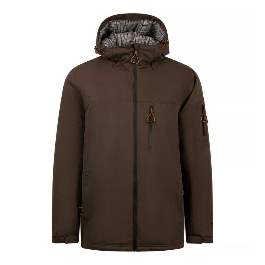 Veste Imperméable Unie À Capuche Kirkbost