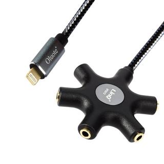 Avizar  Câble Lightning vers 5x Jack 3.5mm LinQ 