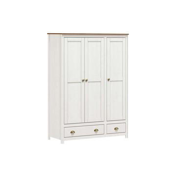 Armoire Espira pin blanc 136x185