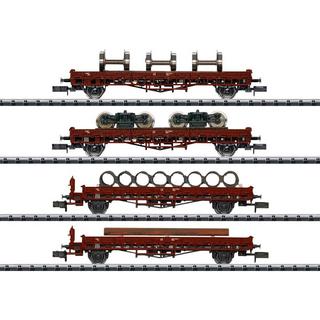 MiniTrix  MiniTrix Niederbordwagen der DB, MHI 3er-Set 