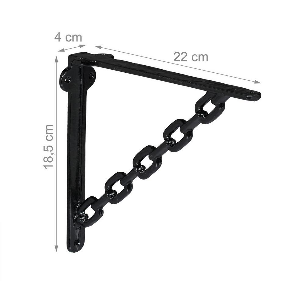 Northix Regalträger 4er Set  