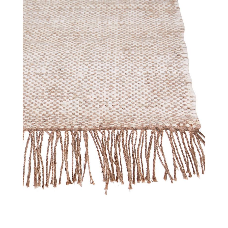 Beliani Teppich aus Jute Boho SAMLAR  