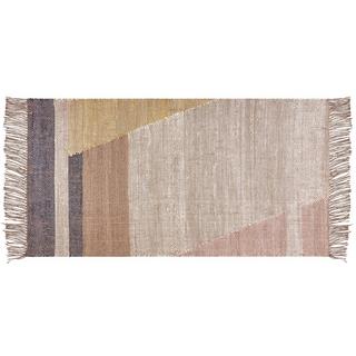 Beliani Tapis en Jute Boho SAMLAR  