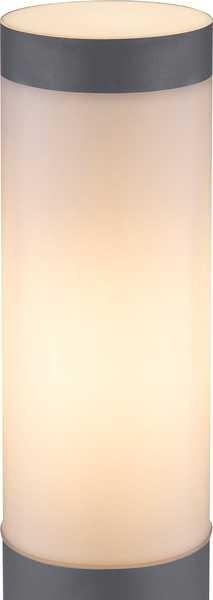 mutoni Lampe d'extérieur Boston en acier inoxydable anthracite 8x41  