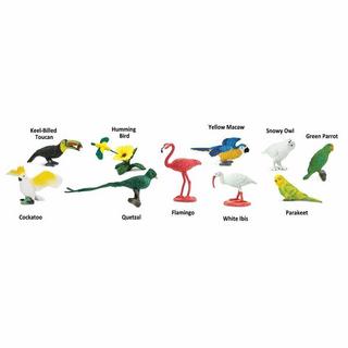 Safari  Toob Exotische Vögel (11Teile) 