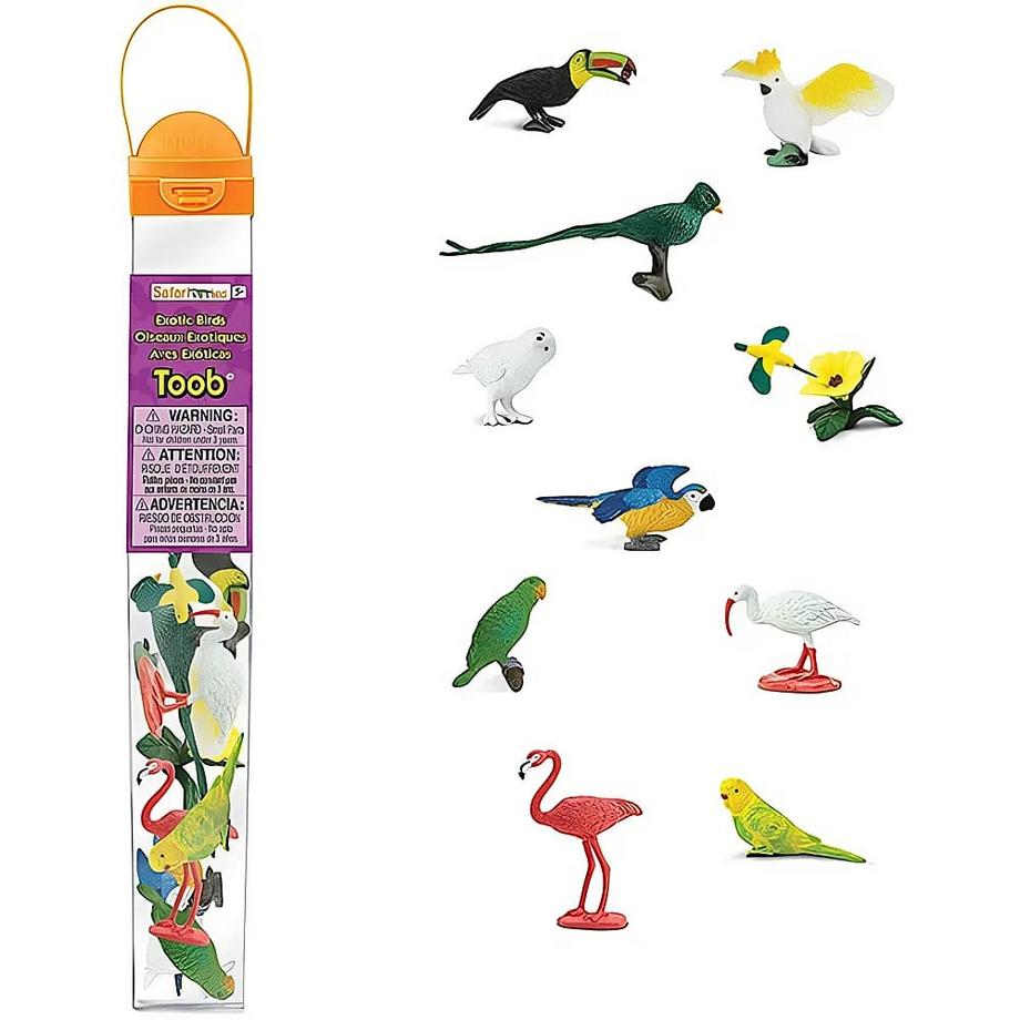 Safari  Toob Exotische Vögel (11Teile) 