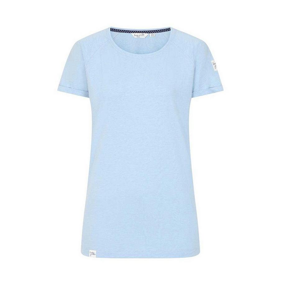 Tshirt manches roulées motiftyle uni
