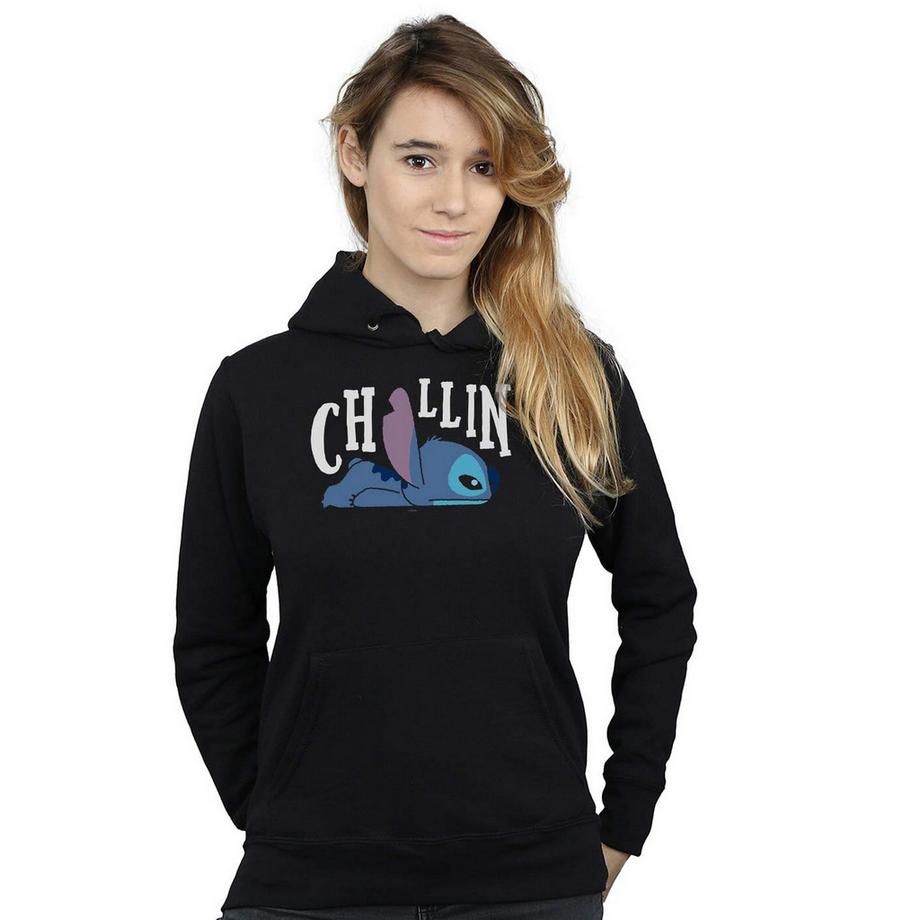 Lilo & Stitch Sweat à capuche Chillin  