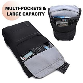 Only-bags.store Grande zaino impermeabile 17.3 pollici Rolltop per laptop  