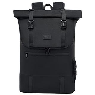 Only-bags.store  Rucksack große wasserdichte Laptop-Rucksack 17,3 Zoll Roll Top Rucksäcke Schulrucksack für die 