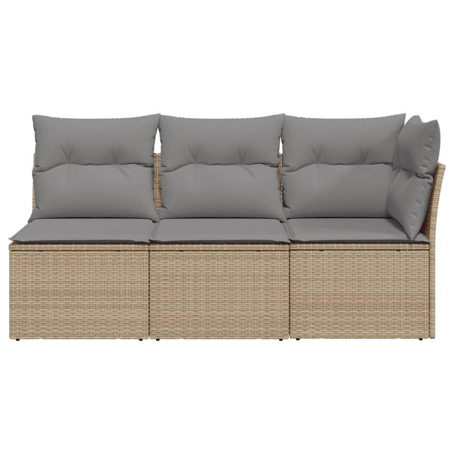 VidaXL Gartensofa poly-rattan  