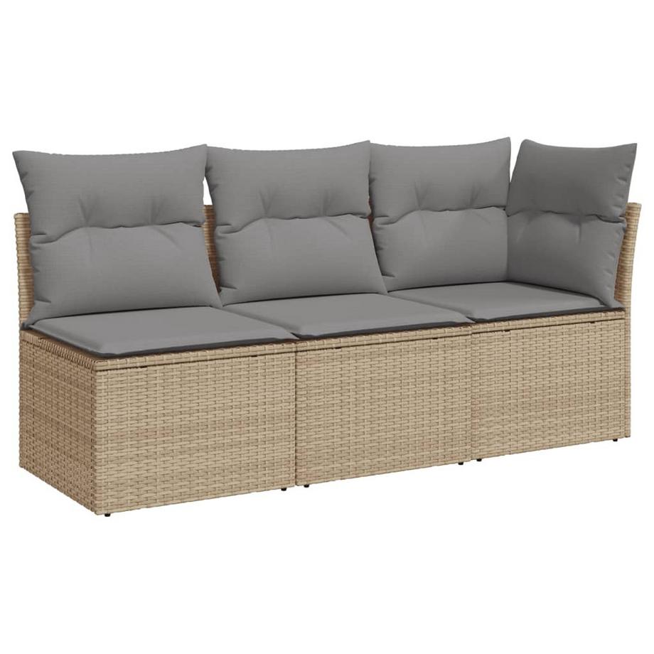 VidaXL Gartensofa poly-rattan  