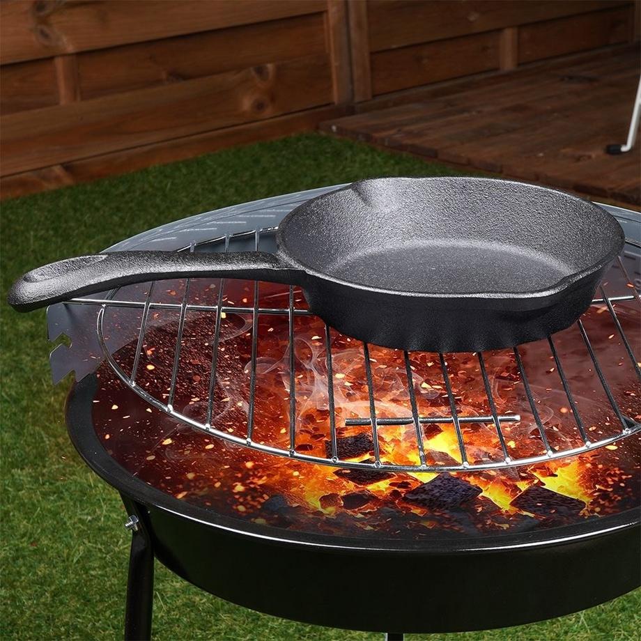 Orion  Poêle en fonte pour four, cuisinière et feu ouvert - cuisinez délicieusement ! 