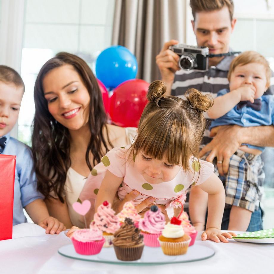 B2X Piatto rotante in vetro per torta  