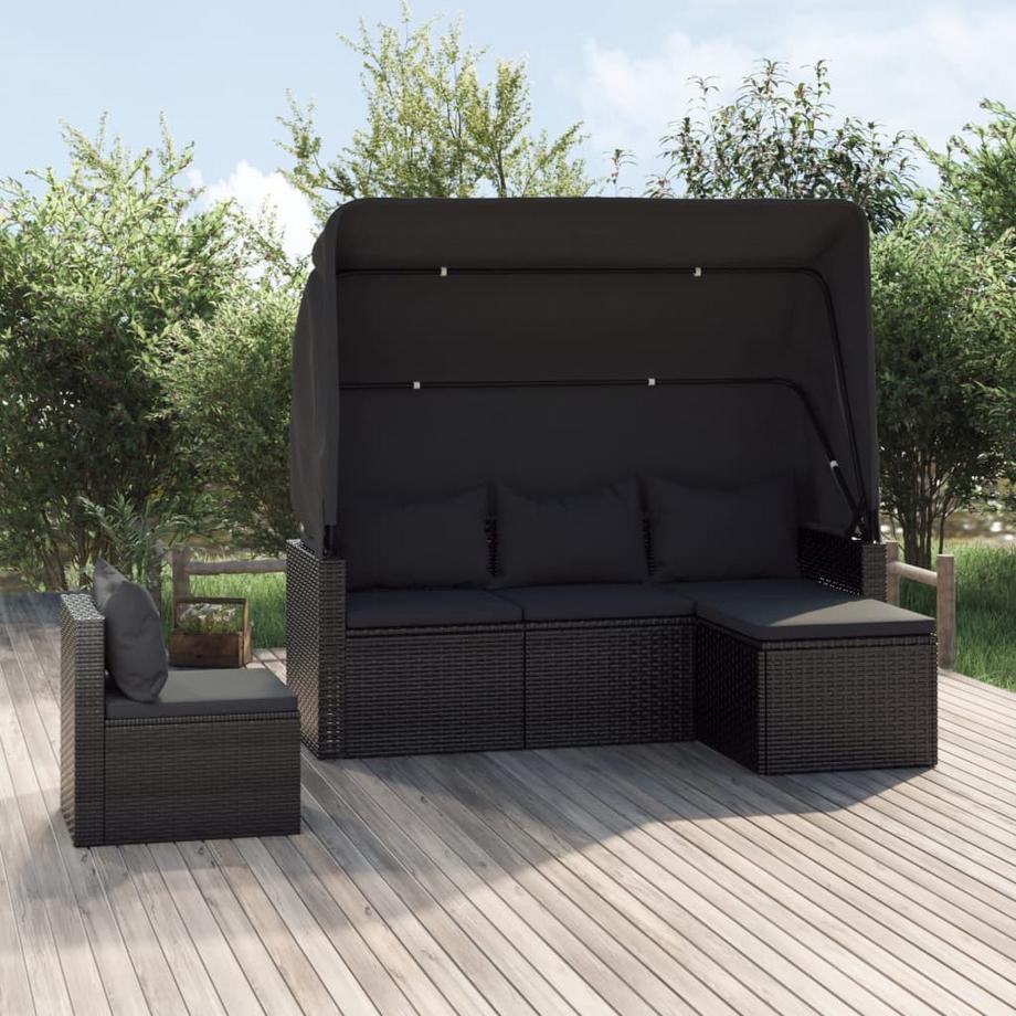 VidaXL Garten sofagarnitur poly-rattan  