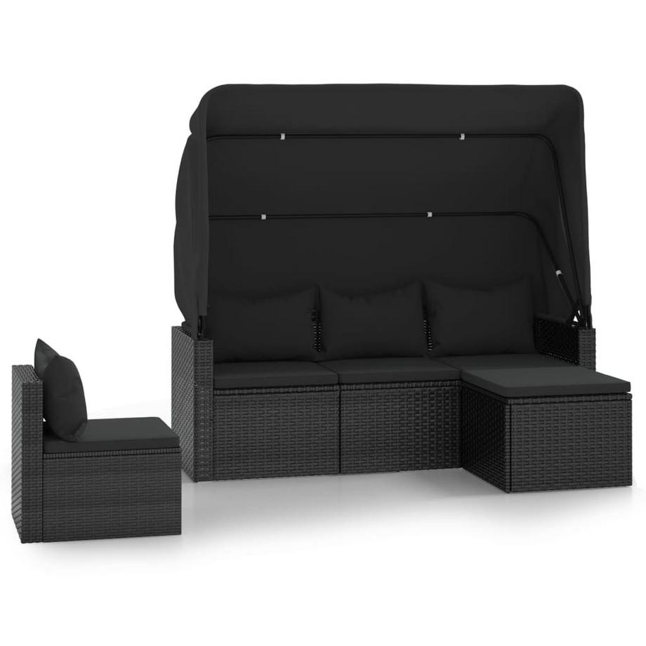 VidaXL Garten sofagarnitur poly-rattan  