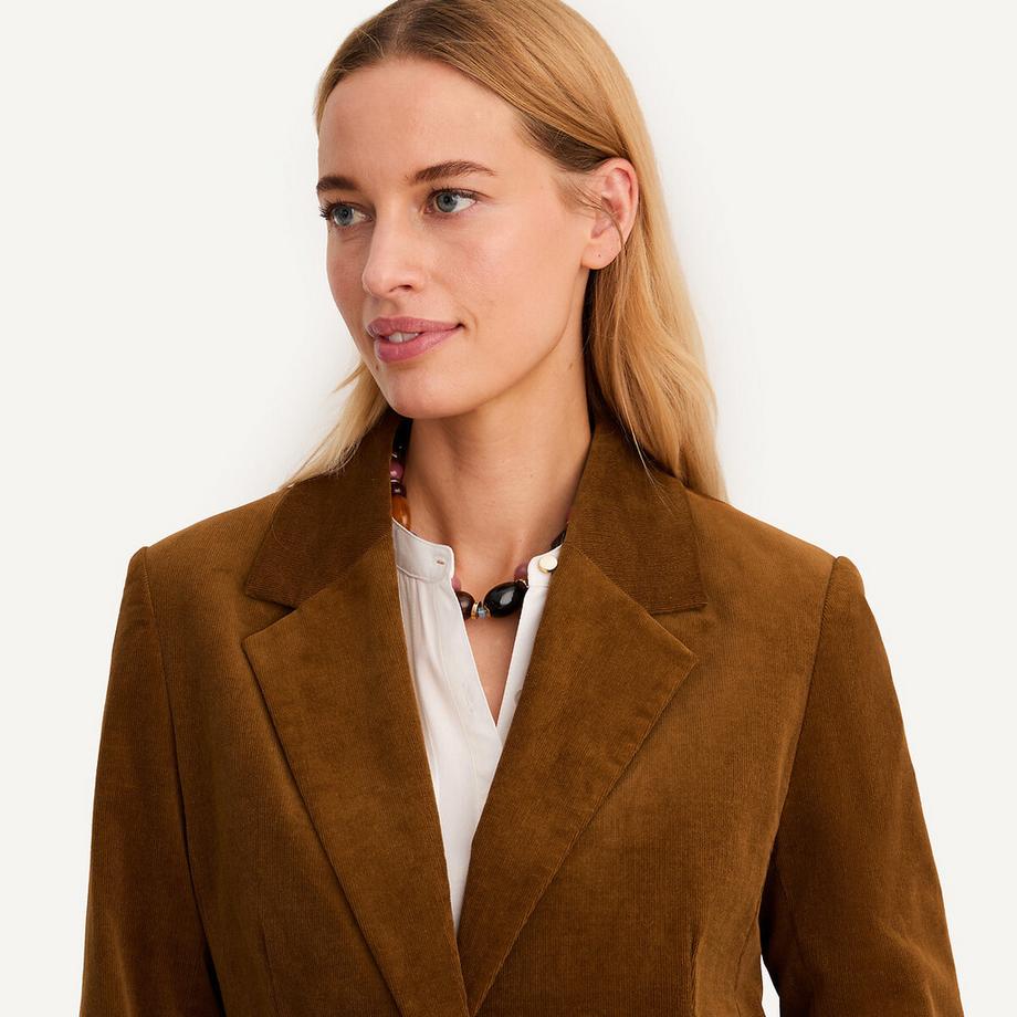 La Redoute Collections Blazer en Velours Côtelé  