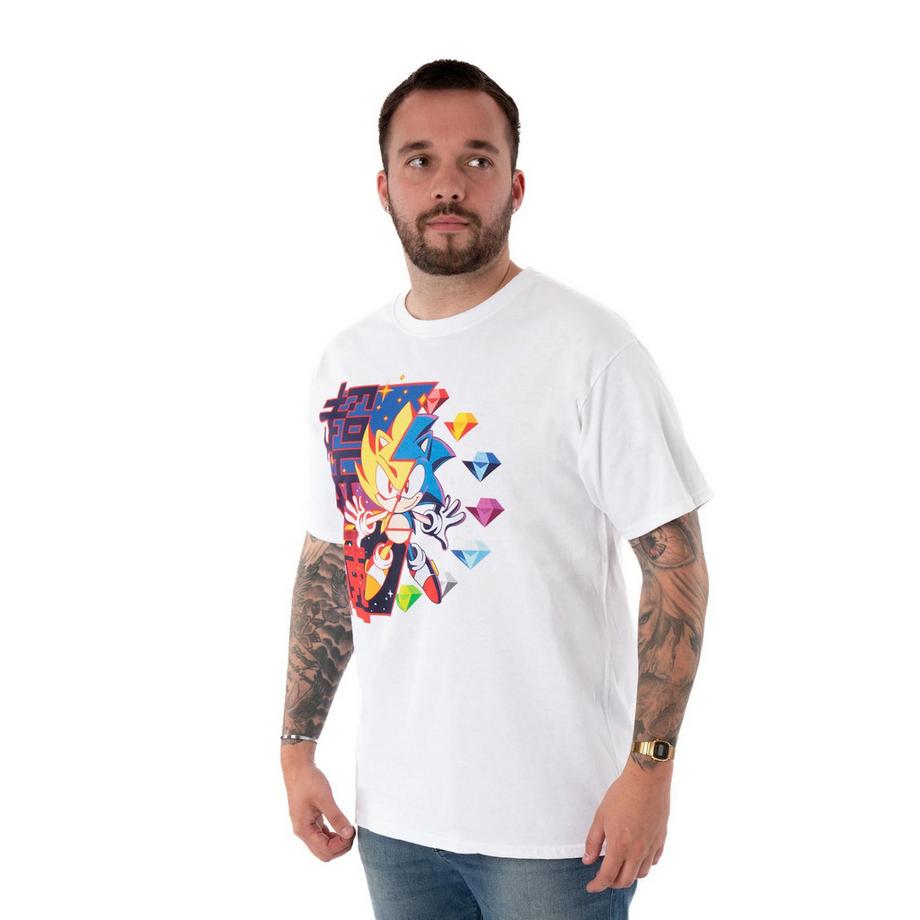 Sonic The Hedgehog Sonic The Hedgehog Grafikdruck T-Shirt  