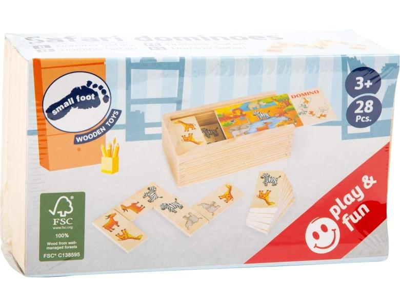 small foot  Play & Fun Domino Safari (28Teile) 