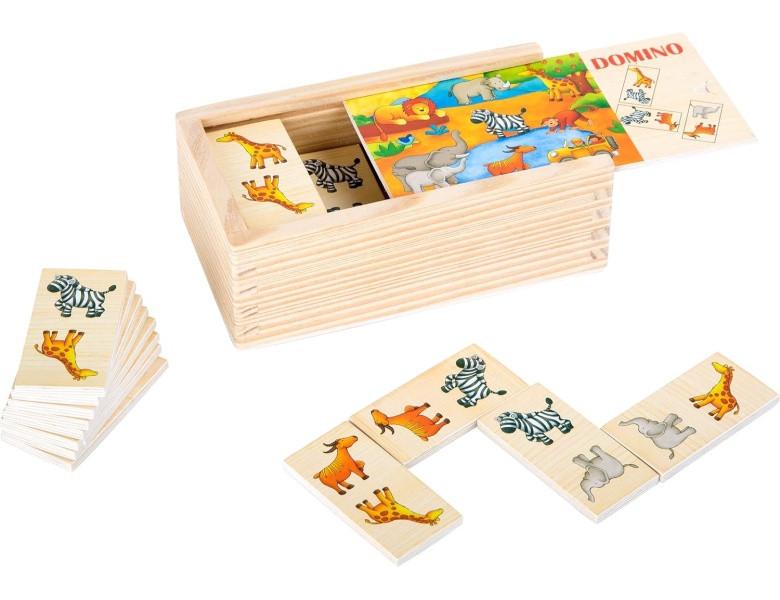 small foot  Play & Fun Domino Safari (28Teile) 