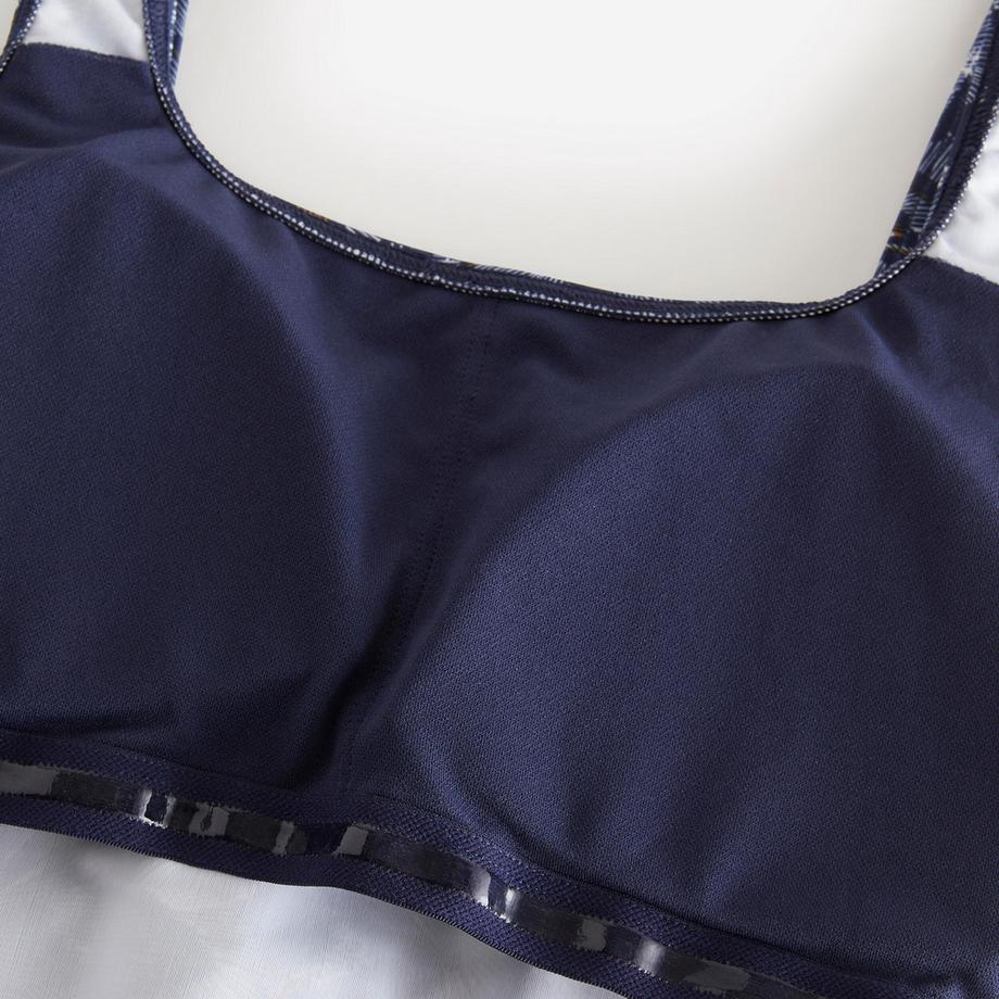 DECATHLON Costume da bagno sintetico scollo a U  