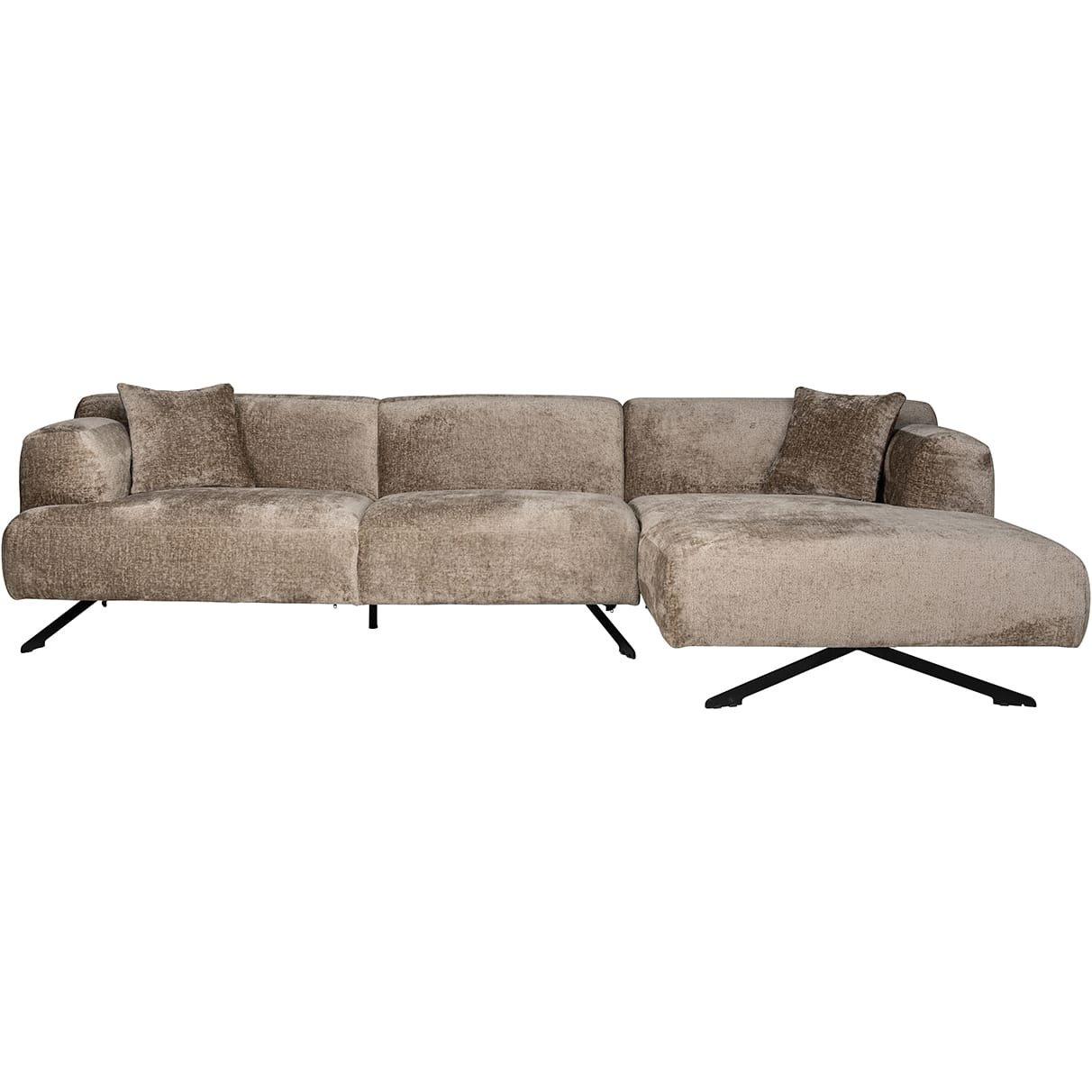 mutoni Ecksofa rechts Donovan taupe  