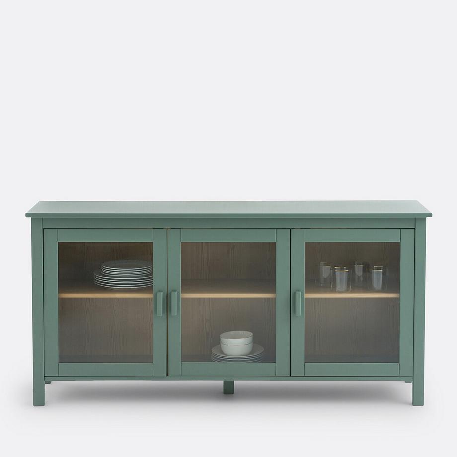 La Redoute Intérieurs Vitrine basse 3 portes  