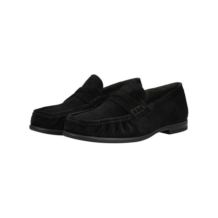 Paul Green Loafer in camoscio con fascetta penny  
