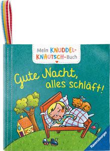 Mein Knuddel-Knautsch-Buch: Gute Nacht; weiches Stoffbuch, waschbares Badebuch, Babyspielzeug ab 6 Monate Badstuber, Martina; Badstuber, Martina (Illustrationen) Gebundene Ausgabe 