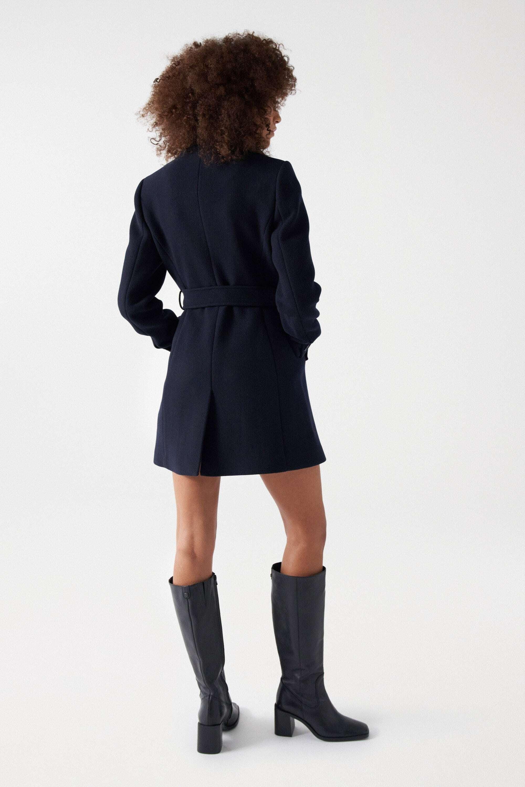 Salsa Basic Wool Coat  