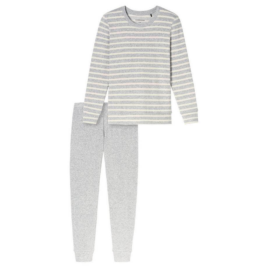 Schiesser Casual Essentials Pigiama a Righe Vestibilità Regolare  