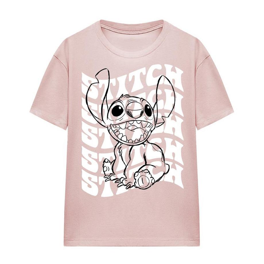 T-ShirtMotiftyle Nom Répété Sketch