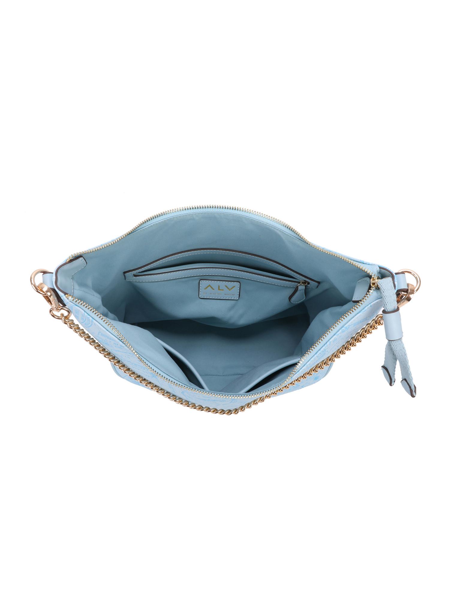 ALV by Alviero Martini Umhängetasche mit Reisepass-Stempel-Print  