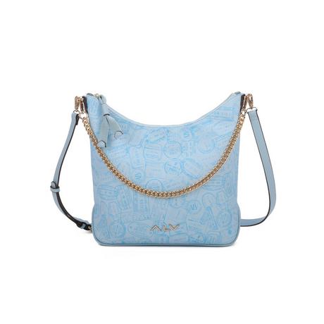 ALV by Alviero Martini Umhängetasche mit Reisepass-Stempel-Print  