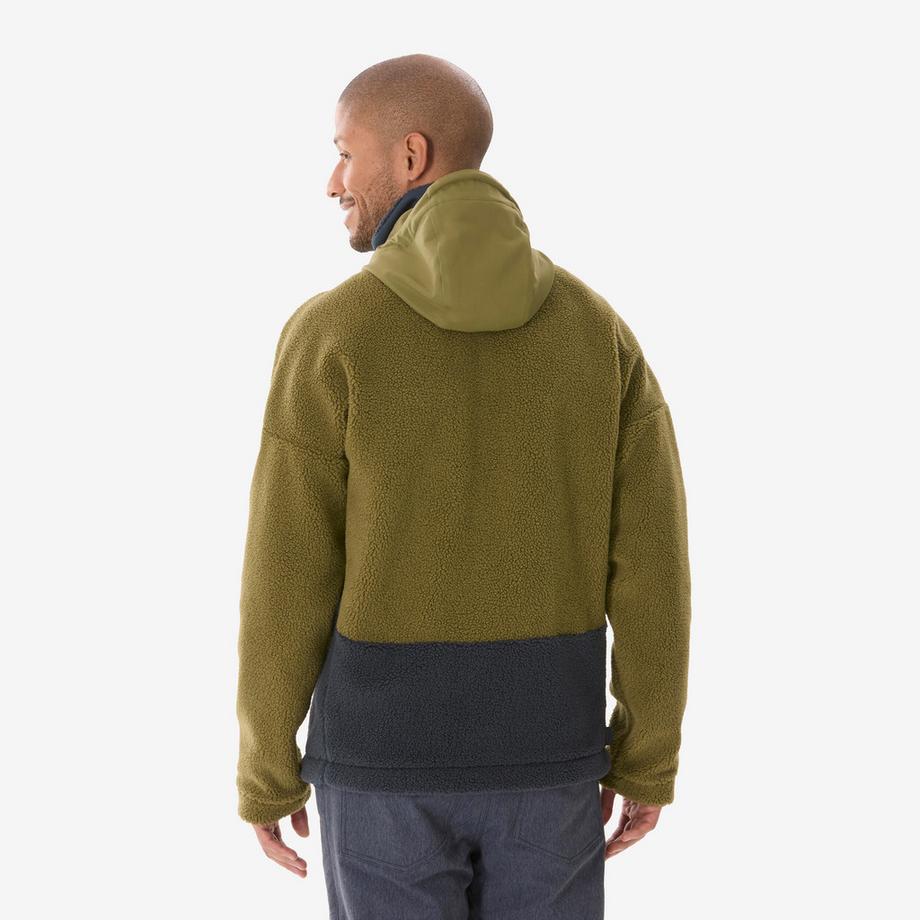 QUECHUA  Warme Sherpa-Fleecejacke fürs Wandern , SH900 