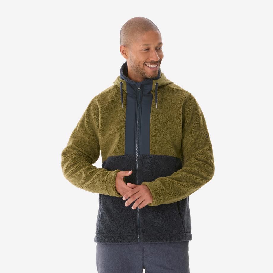 Warme Sherpa-Fleecejacke fürs Wandern , SH900