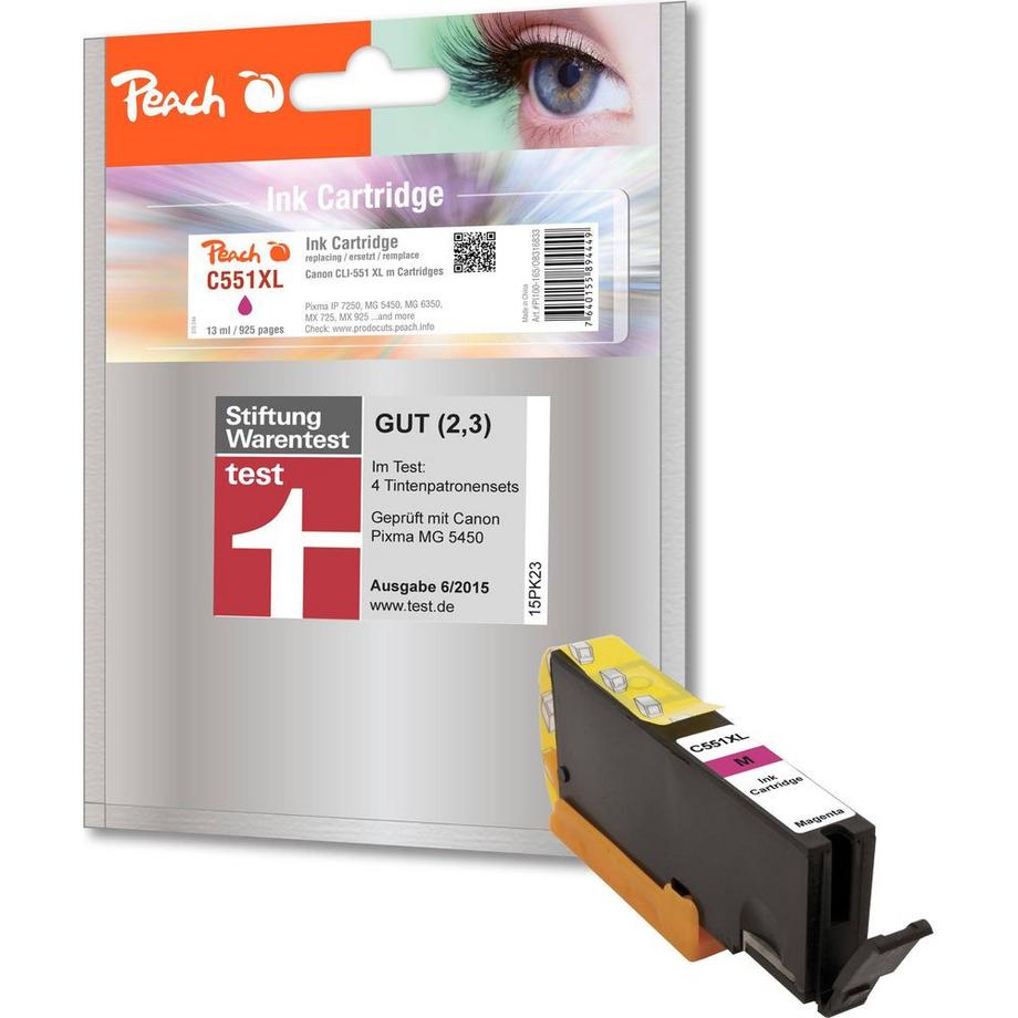 Peach  316833 cartuccia d'inchiostro 1 pz Magenta 