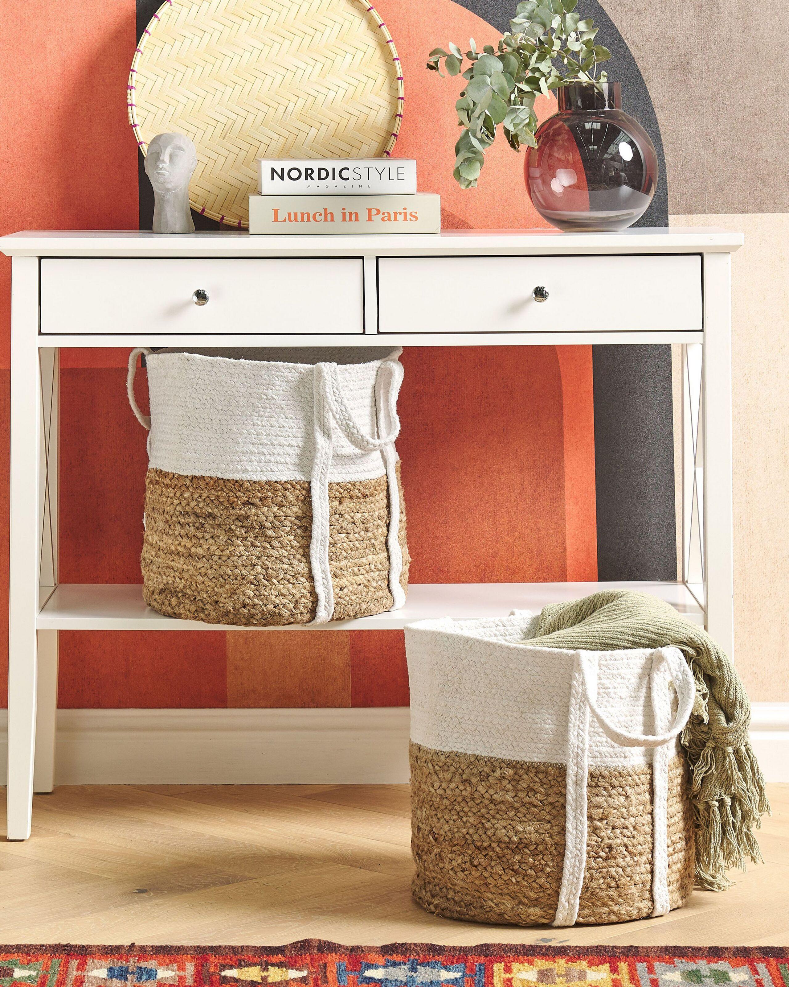 Beliani Korb en Jute Boho BELLPAT  