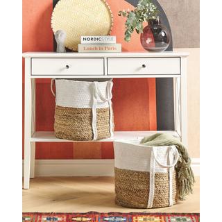 Beliani Korb en Jute Boho BELLPAT  