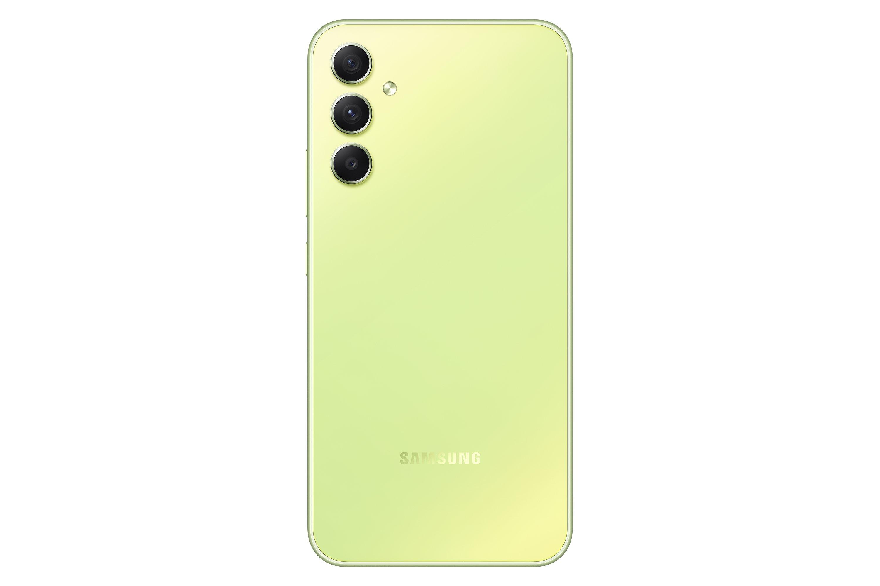 SAMSUNG  Galaxy A34 5G Display FHD+ Super AMOLED 6.6”, Android 13, 8GB RAM, 256GB, Doppia SIM, Batteria 5.000 mAh, Awesome Lime 