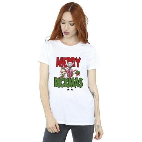 Rick And Morty  Tshirt MERRY RICKMAS 