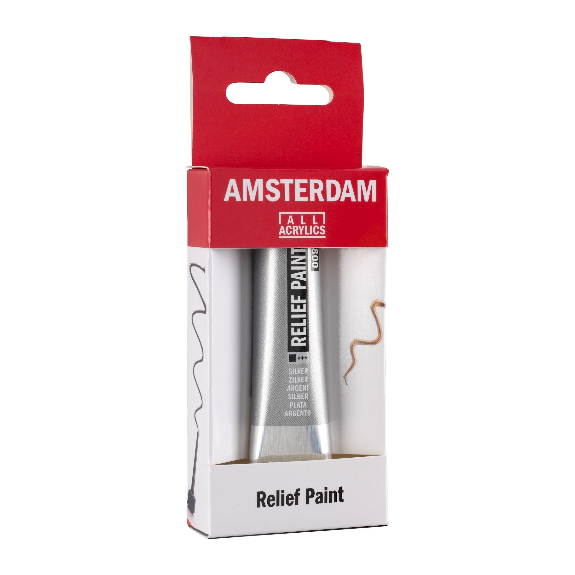 Royal Talens  Amsterdam 58048001 Acrylfarbe 20 ml Silber Röhre 