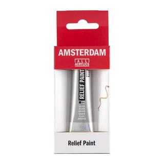 Royal Talens  Amsterdam 58048001 peinture acrylique 20 ml Argent Tube 