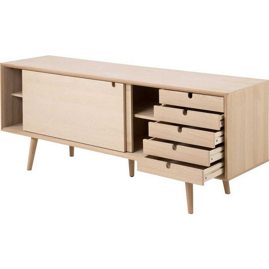 mutoni Sideboard Stavanger Weiss pigmentiert  