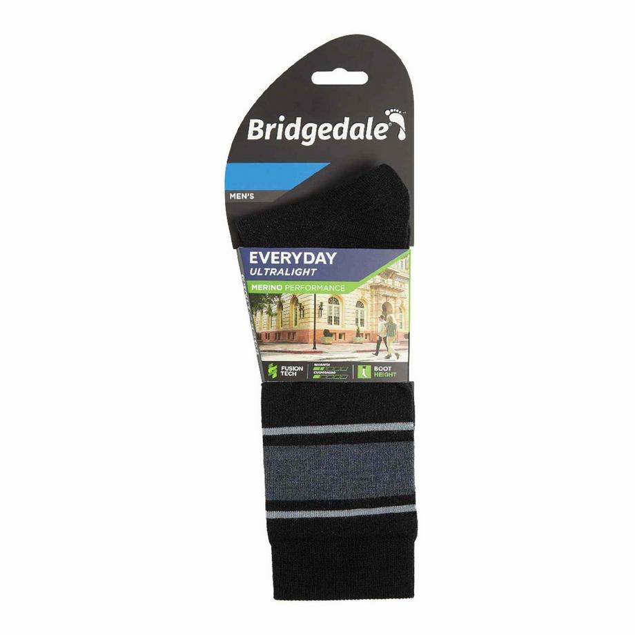 Bridgedale  Uomo Merino Sentiero Calzini Sottoveste e Passeggio 