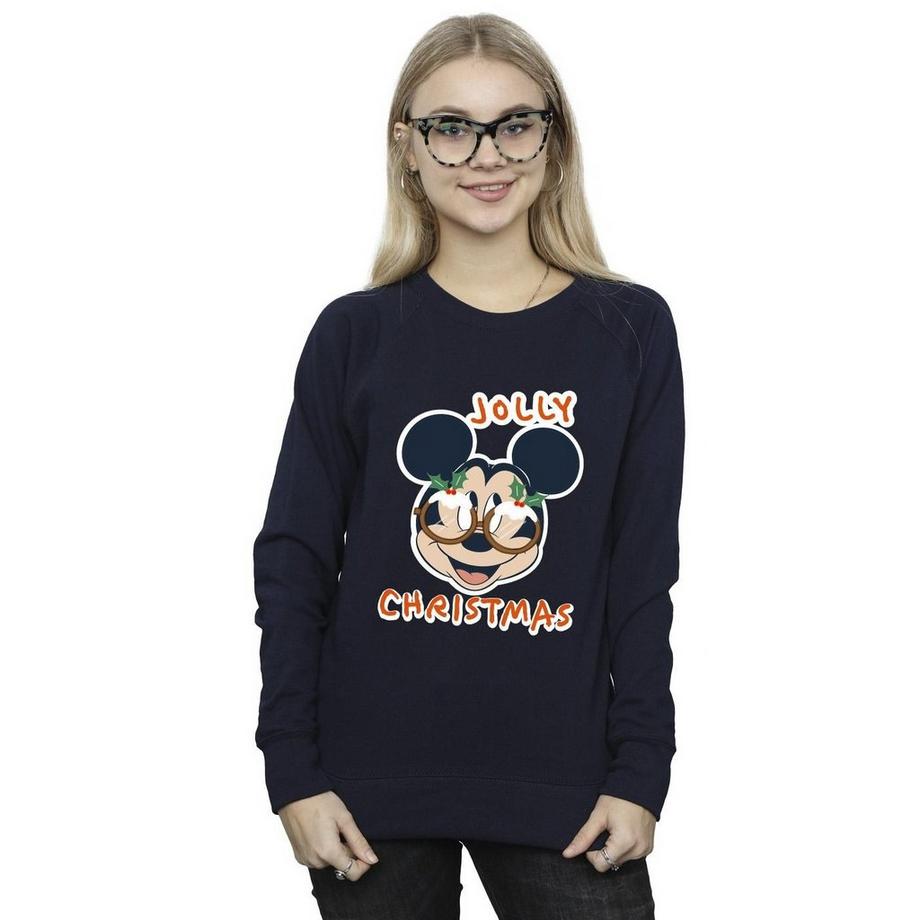 Disney Mickey Mouse Jolly Christmas Sweatshirt  