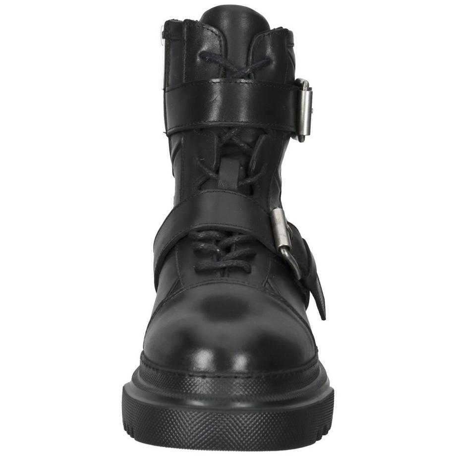 Shabbies Amsterdam Biker Stiefelette mit Reissverschluss  