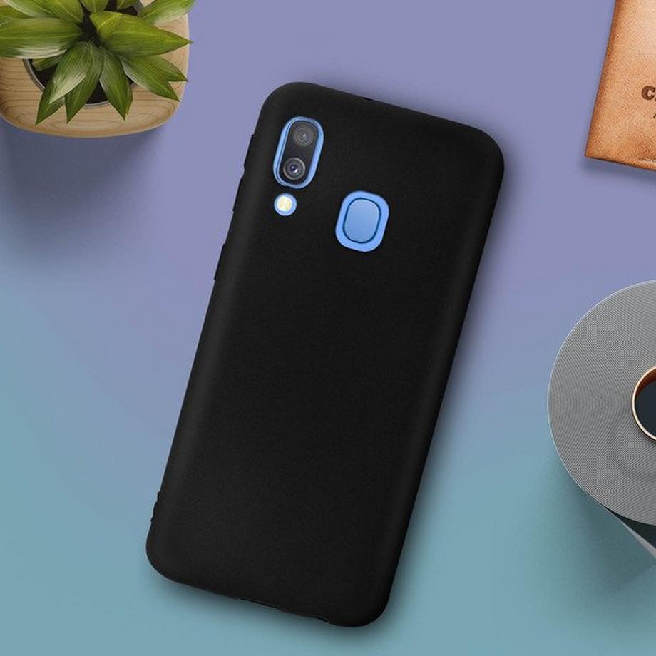 Avizar  Gelhülle Samsung Galaxy A40 Schwarz 