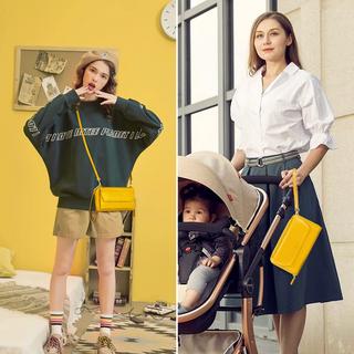 Only-bags.store Kleines Portemonnaie Kreditkartenfächer Handytasche 2 Riemen  