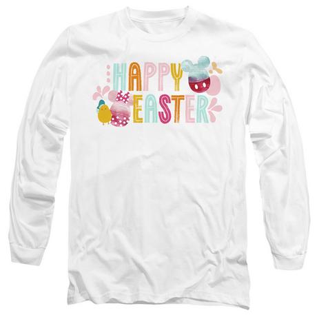MICKEY MOUSE Happy Easter T-Shirt Manches Longues  